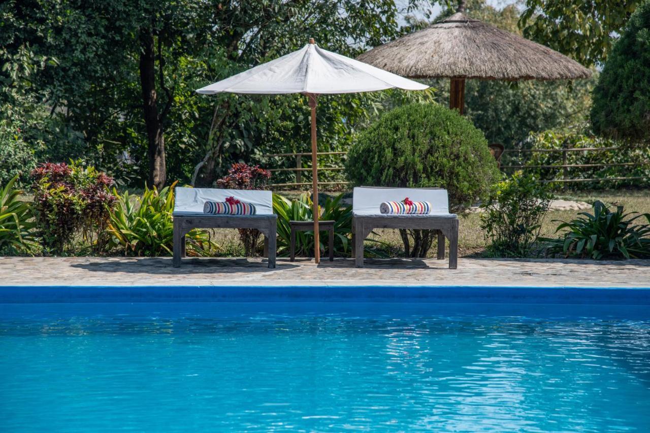 ไทเกอร์ ท็อป ฐารุ ลอดจ์ Hotel จิตวัน ภายนอก รูปภาพ
